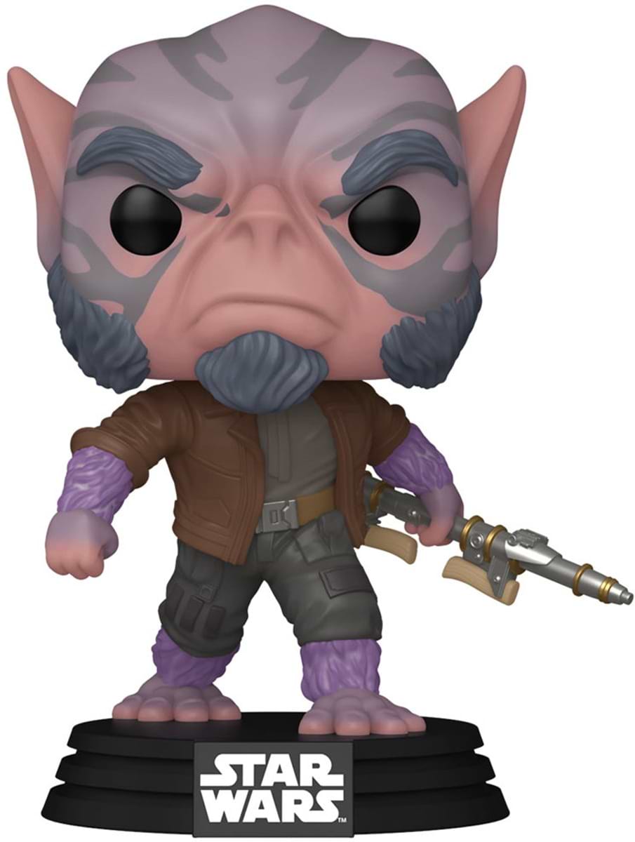 Колекційна фігурка FUNKO POP Star Wars: Mandalorian&Grogu - Zeb Orrelios (889698904506)